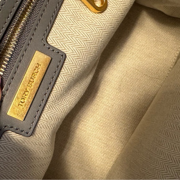 Tory Burch gray tote bag - Picture 4 of 7